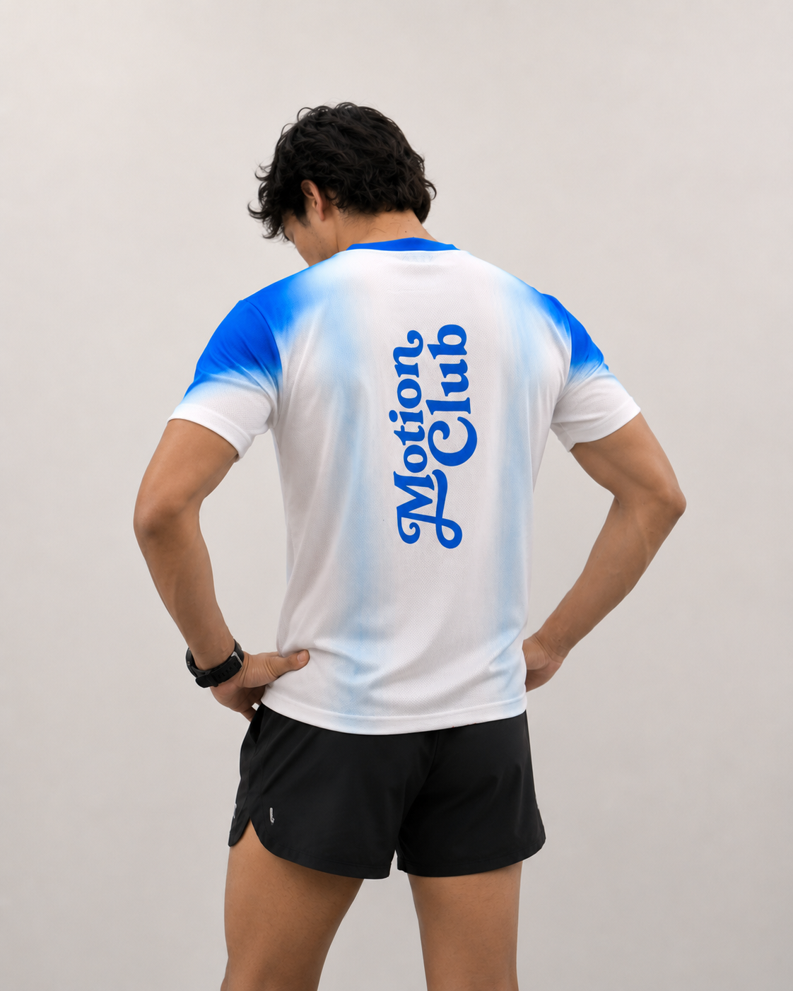 Motion Club [NEW] Men Short Sleeve – Jersey Olahraga Pria Kniel Movement Collection